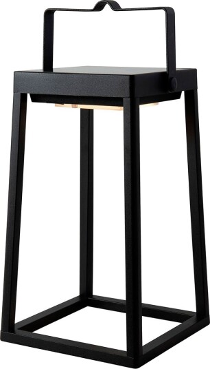 Airam Oasis Solcellelampe Hage 30 cm Sort