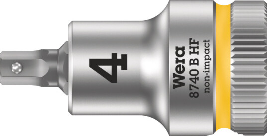 Wera Bitshylsa 3/8 Zyklop 8740 Bhf Hex-Plus 4,0x35mm
