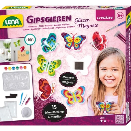 LENA DIY Glitter Magnets 16075