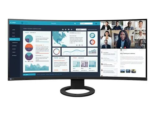 Eizo FlexScan EV3895 37.5" UltraWide QHD LED-skjerm med kurvet design og IPS-panel Eizo FlexScan EV3895 37.5" UltraWide QHD LED-skjerm med kurvet design og IPS-panel