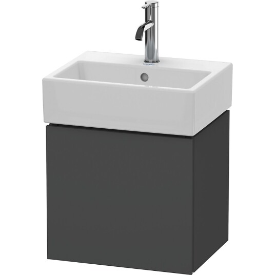 Duravit L-Cube Servantskap m/2 skuffer 434x400x341 mm Grafitt Matt