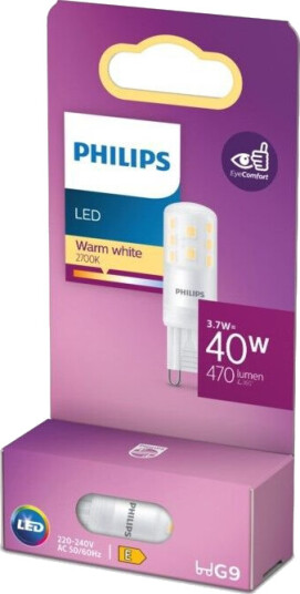 Philips Philips LED-pære G9 470 lm Philips Philips LED-pære G9 470 lm
