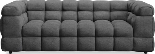 Elise 3 seters Sofa Mørkegrå