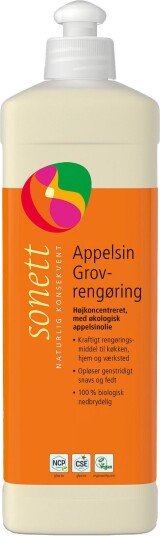 Sonett Power Rengjøring Appelsin - 500 ml