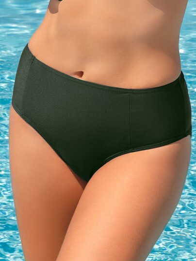Swim Wiki Basic High Waist Bikini Brief 40