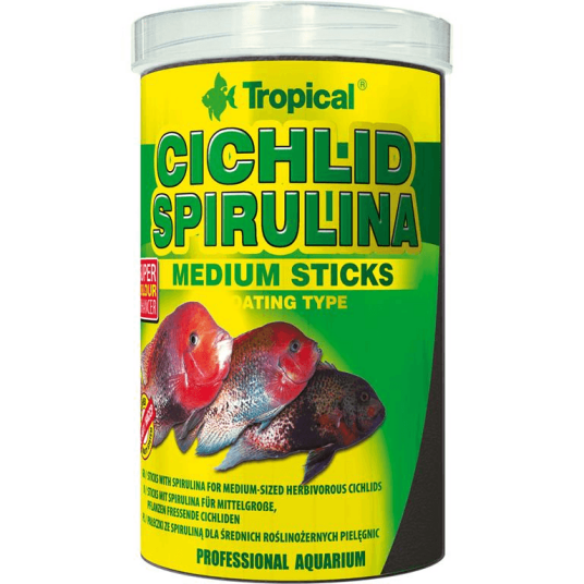 Tropical cichlid spirulina medium 1liter