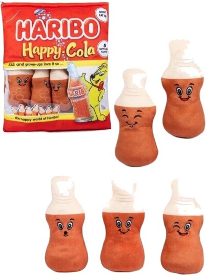 Haribo Happy-Cola Snack Bag Kosebamser 5 Stk
