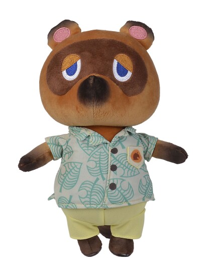 Simba Toys Animal Crossing, Tom Nook Plush (25 Cm) - Brown - ONE SIZE Simba Toys Animal Crossing, Tom Nook Plush (25 Cm) - Brown - ONE SIZE