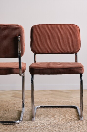 Jotex 2pakke Stol Rustbrun HJO 2227812030