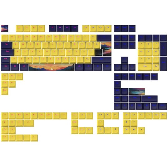 Dark Project - Keycaps sets - Sunset Dark Project - Keycaps sets - Sunset