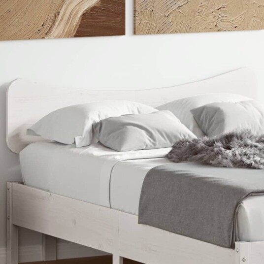  Hodegavl hvit 120 cm heltre furu 8721012450219