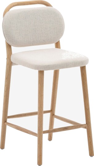 Kave Home Krakk helda 2 pakning Beige