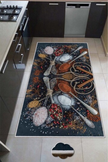 Nobuyasu Wiltonteppe 80x50 cm Rektangulær - Flerfarget