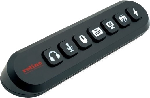 Roline Usb3.2 Gen1 Hub 7X Usb-A Utskiftbare Knapper (14.02.5063)