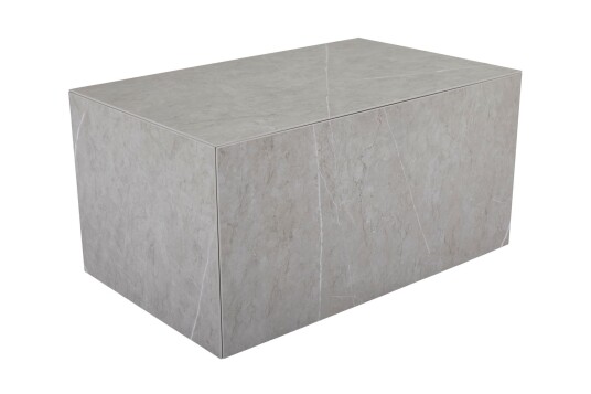 Brafab Zten salongbord Stein utseende 80 x 50 cm Grå