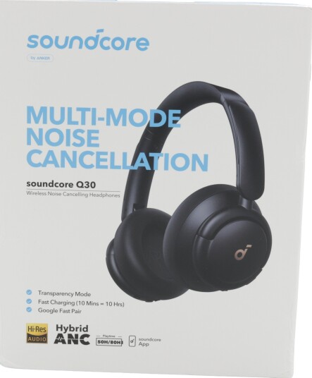 Anker Soundcore Life Q30 Trådløse Hodetelefoner med Aktiv Støydemping, Svart Anker Soundcore Life Q30 Trådløse Hodetelefoner med Aktiv Støydemping, Svart