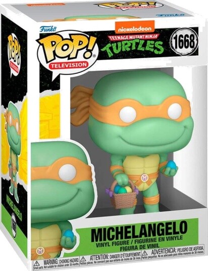 Northix Ninja Turtles Michelangelo påskeegg leke morsomt samleobjekt