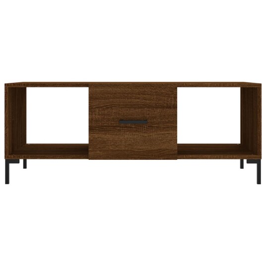 Salongbord sonoma eik 102x50x40 cm konstruert tre 8720845427689