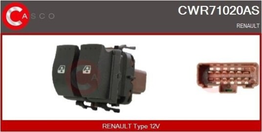 Bryter, vindusheis CASCO CWR71020AS
