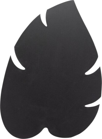 Securit® Silhuet Blad Vægtavle I Sort Securit® Silhuet Blad Vægtavle I Sort