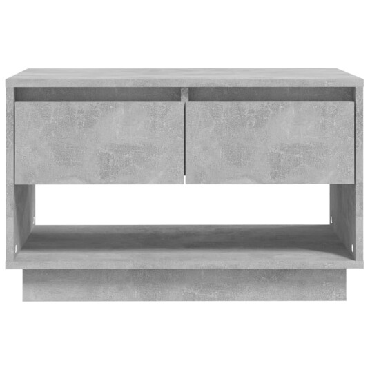 vidaXL TV-benk betonggrå 70x41x44 cm sponplate