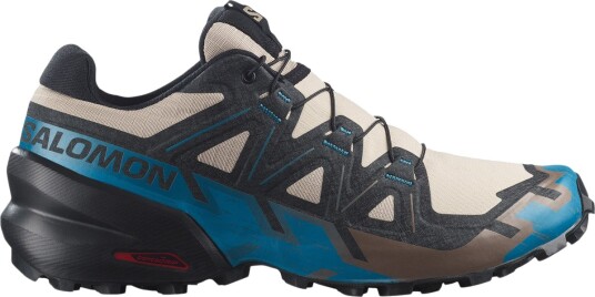 Salomon Speedcross 6 Terrengløpesko Herre Beige/Blå 46 2/3