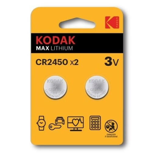 Kodak CR2450 3 V (2 enheter)