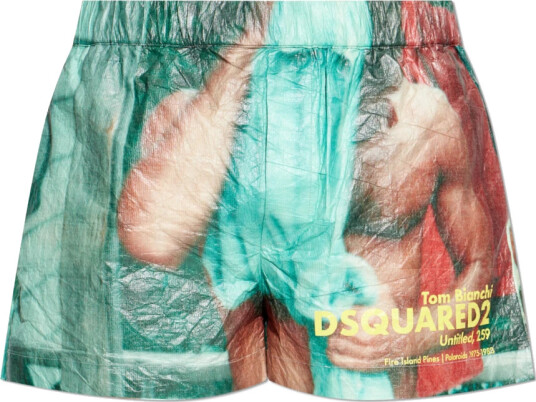 Dsquared2 Herre Shorts Flerfarget XS, Dsquared2 Herre Shorts Flerfarget XS,