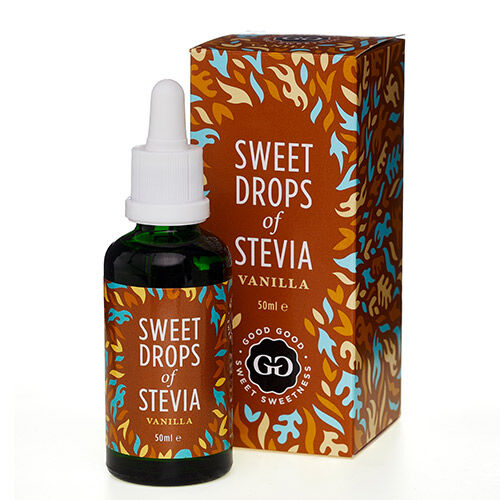 Good Good Sweet Sweetness Good Good Sweet Drops of Stevia Vanilje 50ml Good Good Sweet Sweetness Good Good Sweet Drops of Stevia Vanilje 50ml