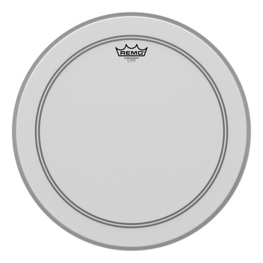 Remo P3-1118-C2 Powerstroke 3 Coated M/slam Patch 18 Basstrommeskinn