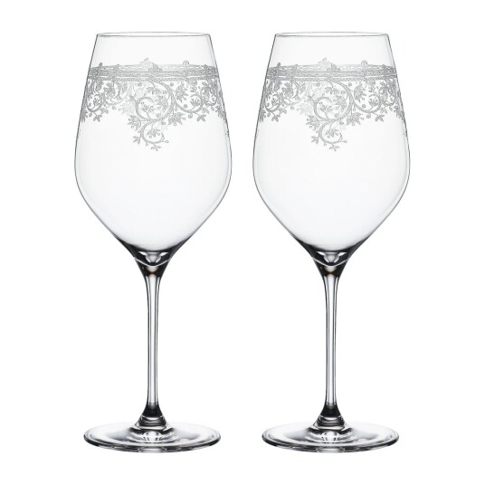 Spiegelau Arabesque Bordeaux r?dvinsglass 81 cl 2-pakning Klar