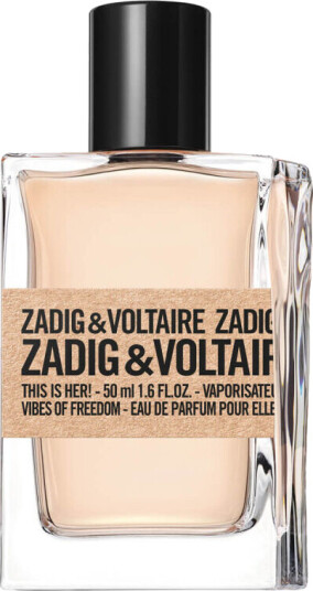 Zadig & Voltaire Vibes of Freedom Eau de Parfum 50ml med Pære og Jasmin Zadig & Voltaire Vibes of Freedom Eau de Parfum 50ml med Pære og Jasmin