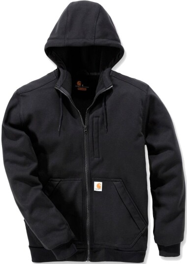 Carhartt Wind Fighter Zip Hettegenser L Svart Carhartt Wind Fighter Zip Hettegenser L Svart