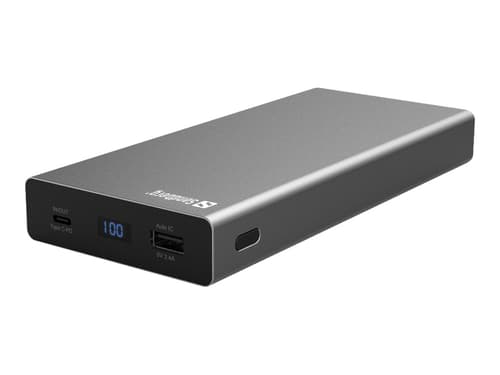 Sandberg 100W USB-C PD Powerbank 20000 mAh Aluminium