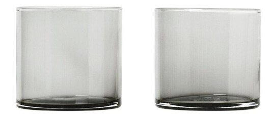 blomus Mera glass 20 cl 2-pakning Smoke