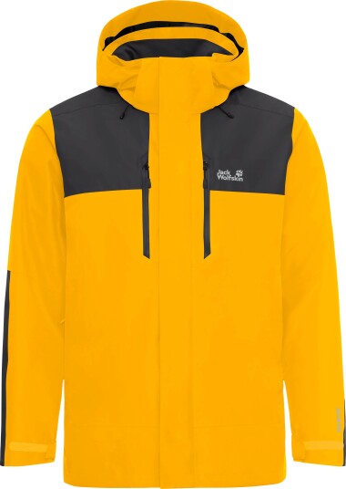 Jack Wolfskin Men"s Jasper Pro 2L Jacket Burly Yellow Jw 3XL