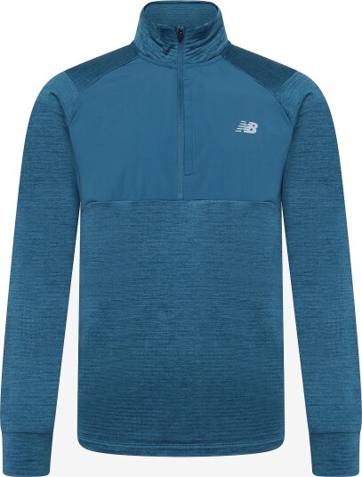 New Balance Rc Essential Heat Grid 1/2 Zip   STREAMSONG   L