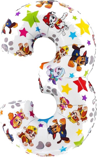 Ballongkungen Tallballong Paw Patrol Tall 3 L223
