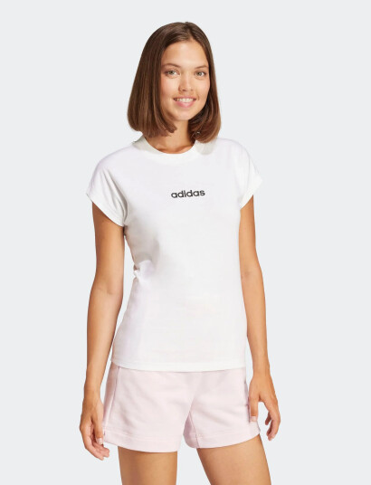 adidas Sportswear W Lin Sj T - White - XXL adidas Sportswear W Lin Sj T - White - XXL