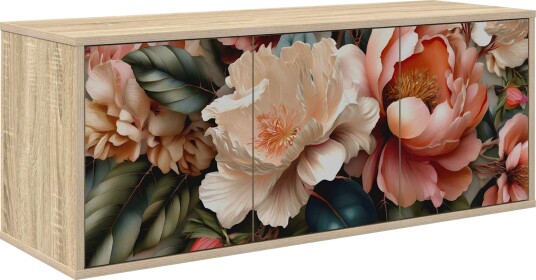 vidaXL Vegghengt TV skap BORNE 102 x 33 x 40 cm Sonoma eik vidaXL Vegghengt TV skap BORNE 102 x 33 x 40 cm Sonoma eik