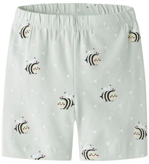 Name It Sykkelhorts NbfVandora Pale Aqua/Bee Name It 1 år 80 Shorts Grønn
