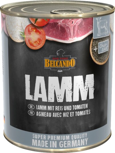 Belcando Våtfôr Super Premium Med Ris & Tomat Lam 12 X 800 G