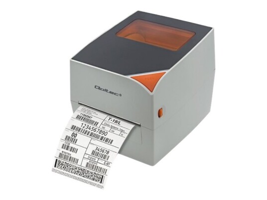 Qoltec 50245 Etikettskriver Direktetermisk Rull (12 Cm) 203 Dpi Inntil 127 Mm/Sek Usb