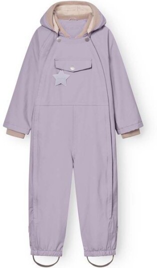 Mini A Ture Mawisto softshelldress m/fleece Minimal lilac 98