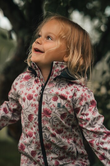 Lindberg Kids' Melbourne Softshell Jacket Pink/dry Rose 140