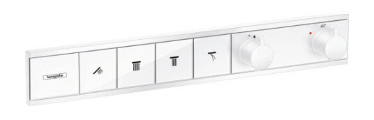 Hansgrohe RainSelect Termostat Til innbygging, 4 uttak, Hvit Matt Hansgrohe RainSelect Termostat Til innbygging, 4 uttak, Hvit Matt