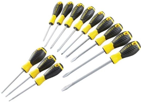 Stanley Skrutrekkersett 12 Stk Essential (Stht0-60212)