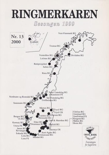 Ringmerkaren nr.13 Sesongen 1999