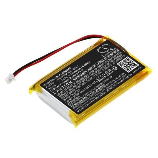 Batteri til kamera for Pyle PPBCM9, PPBCM10