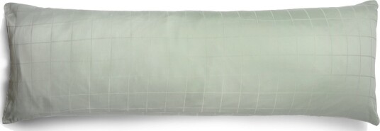 Borg Living Putetrekk - 50x150 cm - 100% Bomullssateng - Check Green